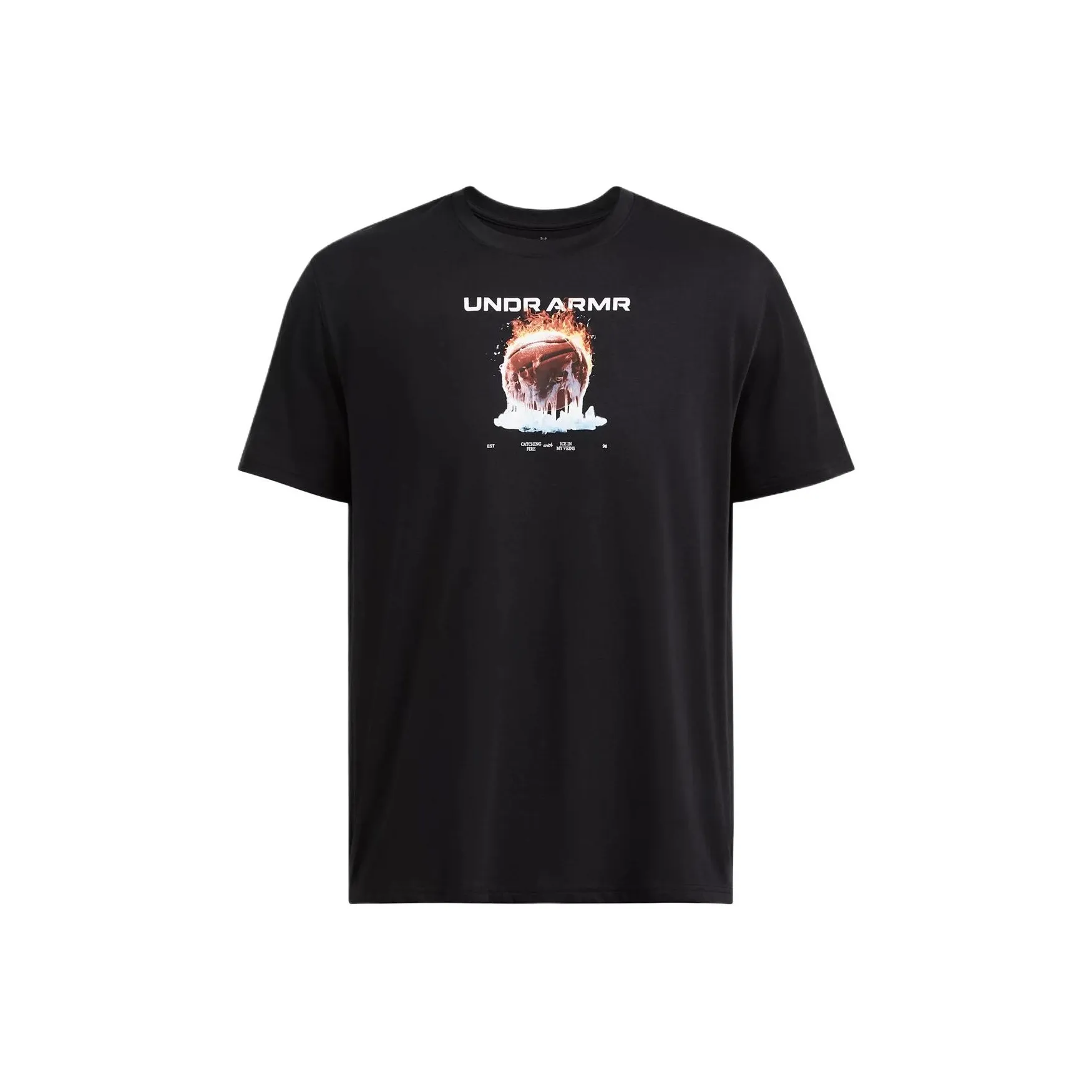 Under Armour Fire Ice T-Shirt Мужской Черный