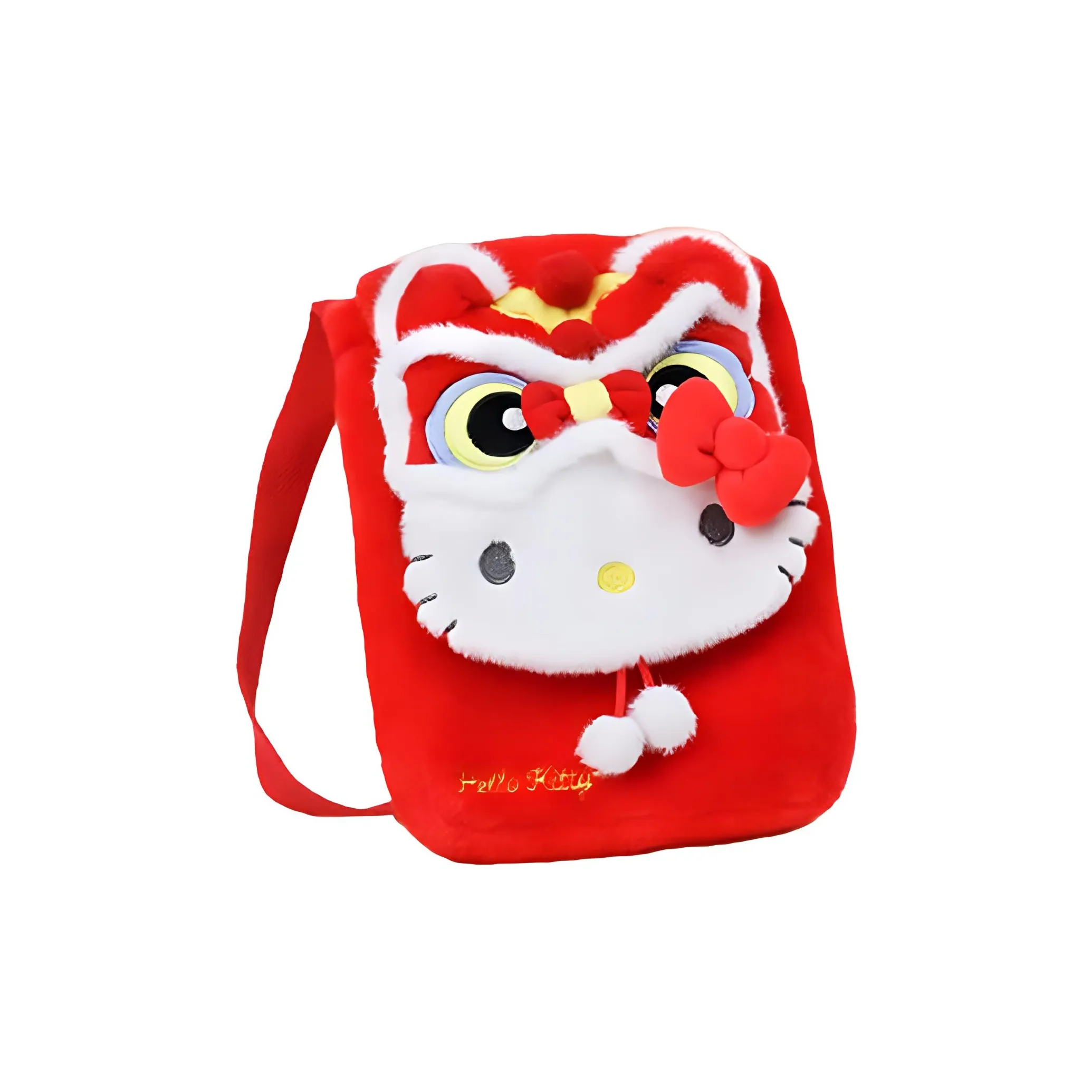 Sanrio Ткань Сумка через плечо Детская Красная