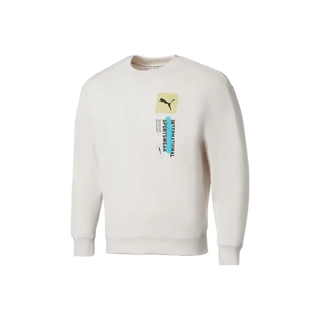 PUMA Trend Graphic Толстовка Мужская Белая