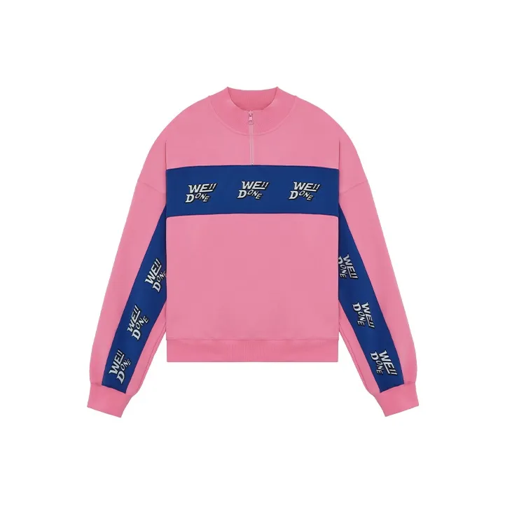 WE11DONE Свитшот Унисекс Розовый