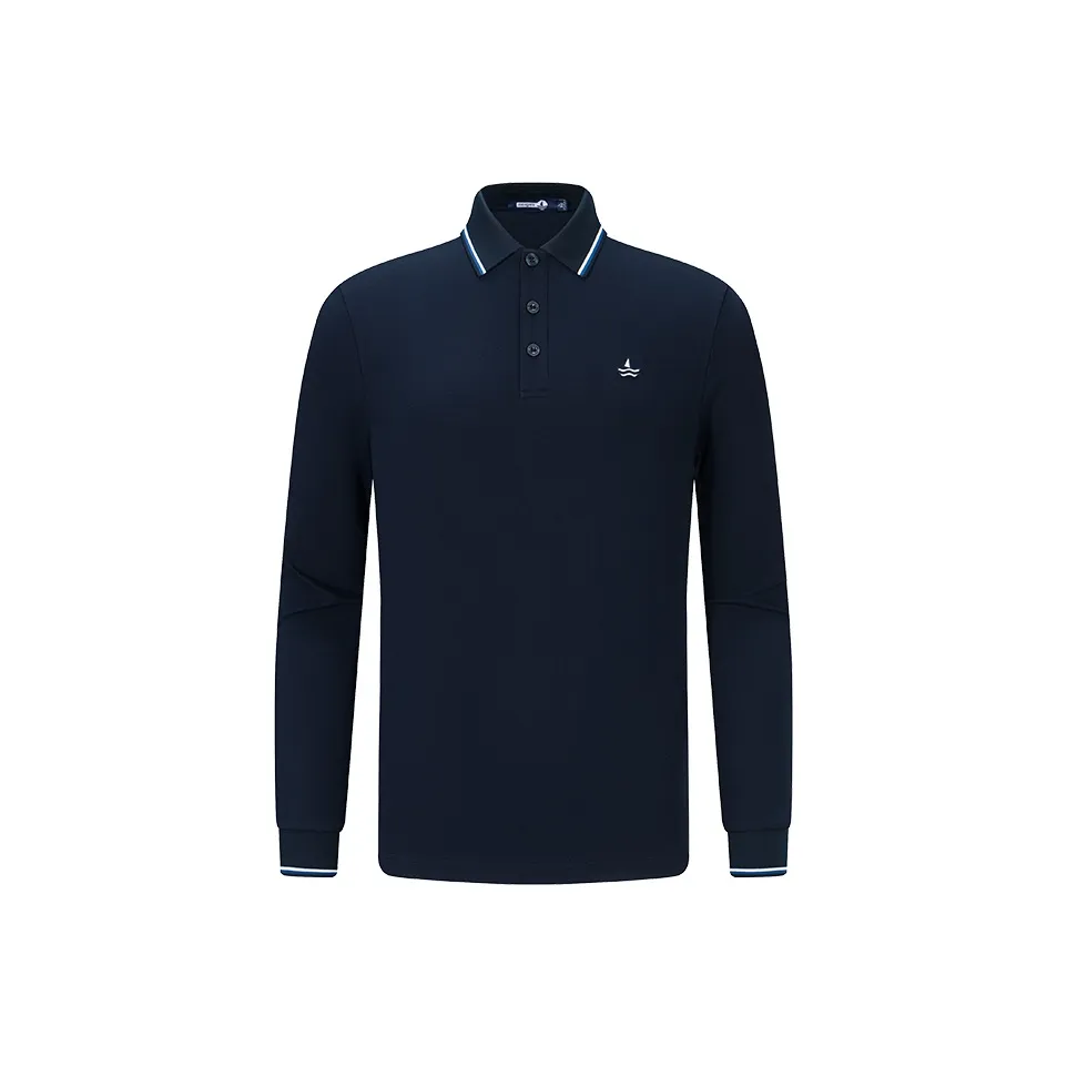 NAVIGARE T Рубашка Мужская Морской Синий Плющево-Зеленый