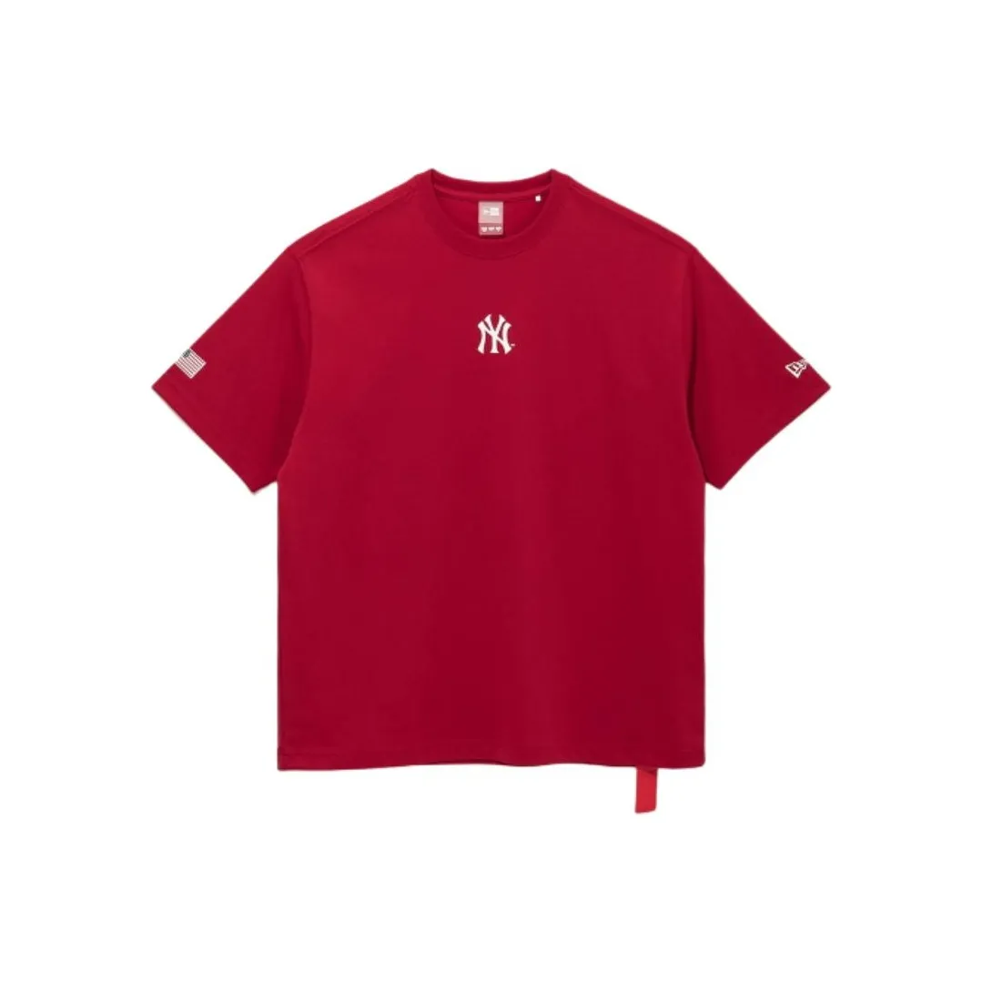 New Era Red Men's T-Shirts New Era Красные Мужские Футболки