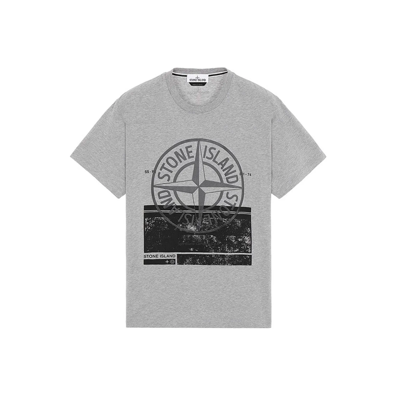 STONE ISLAND T Shirt Men's Gray