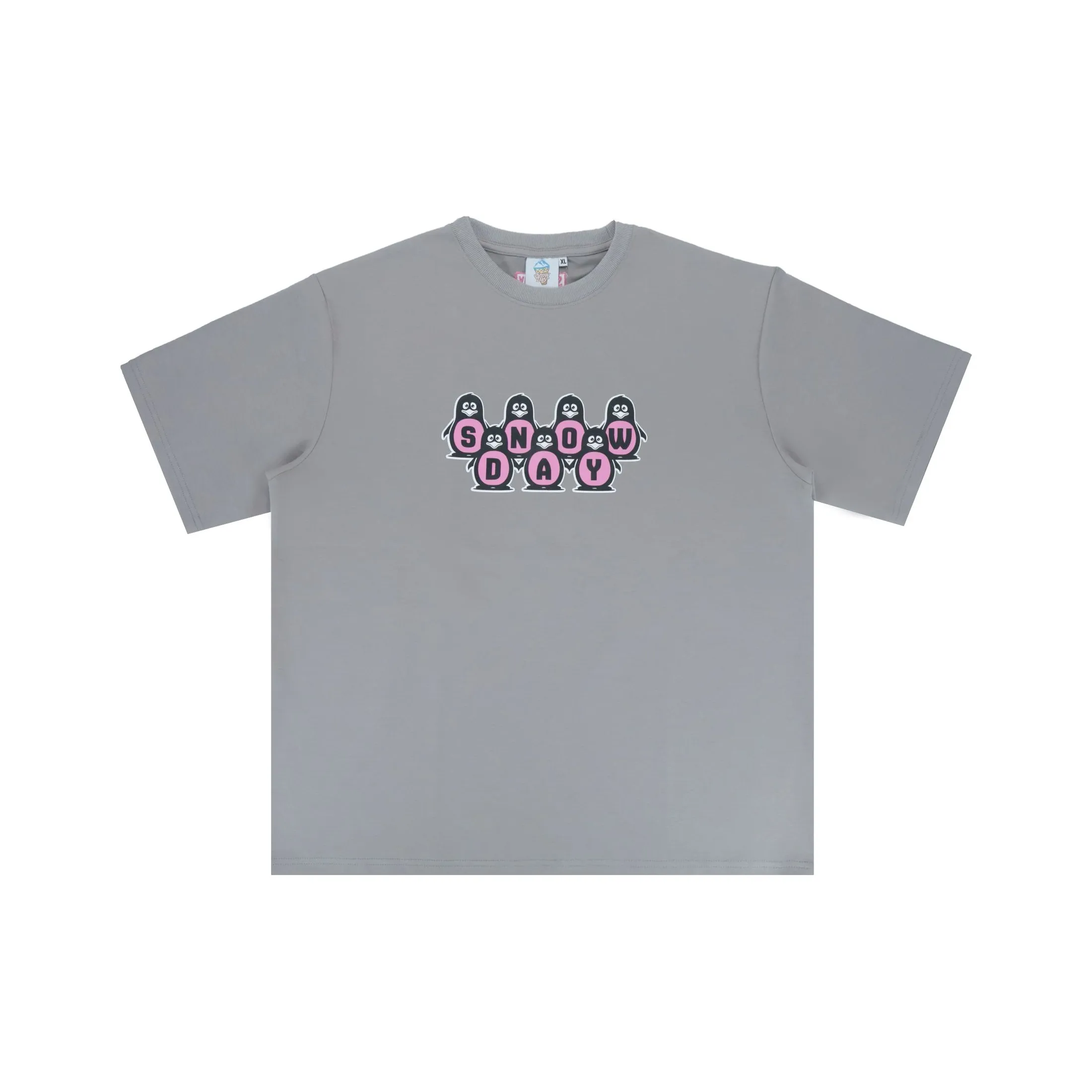 Snowday T Shirts Unisex Gray
