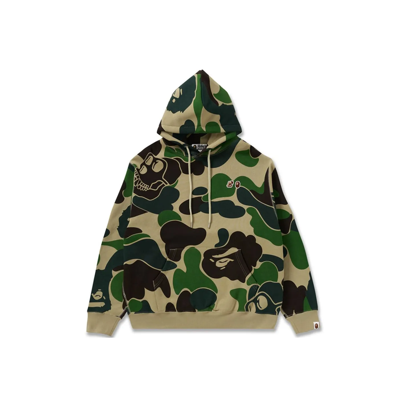 Bape X Bayc Camo Pullover Hoodie