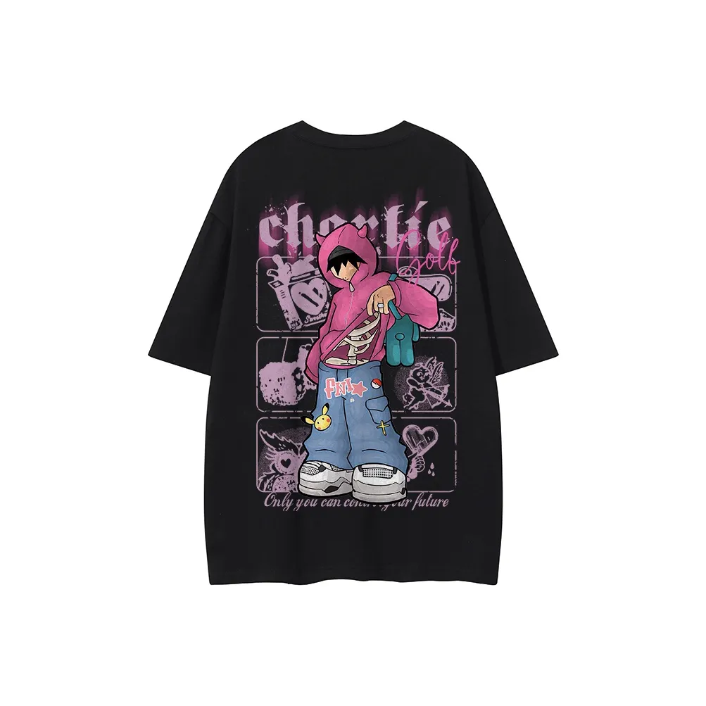 CHARLIE GOLF T Shirt Unisex Black