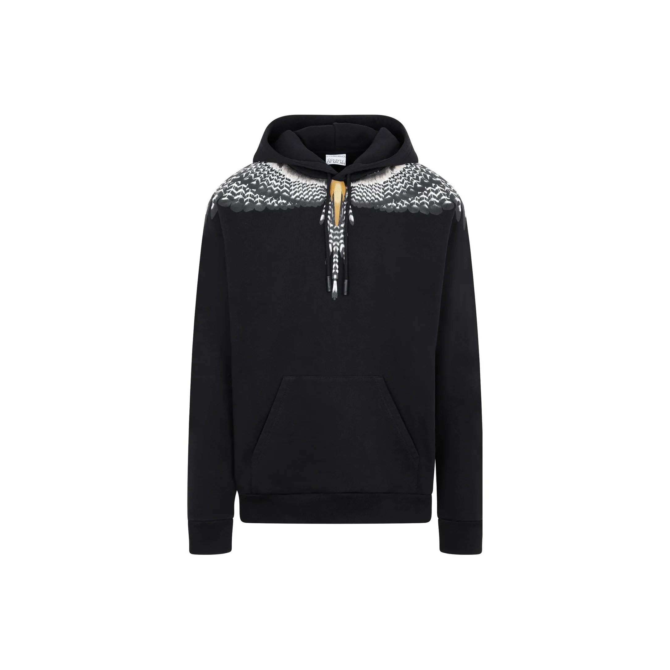 MARCELO BURLON Черные Мужские Свитшоты