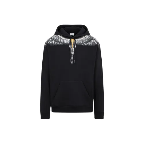 marcelo burlon Черный Мужские Свитшоты