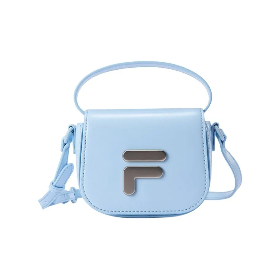 FILA FUSION ПУ (полиуретан) Camera Сумка Сумка через плечо Сумка Маленькая Женская Небесный Прозрачный Синий