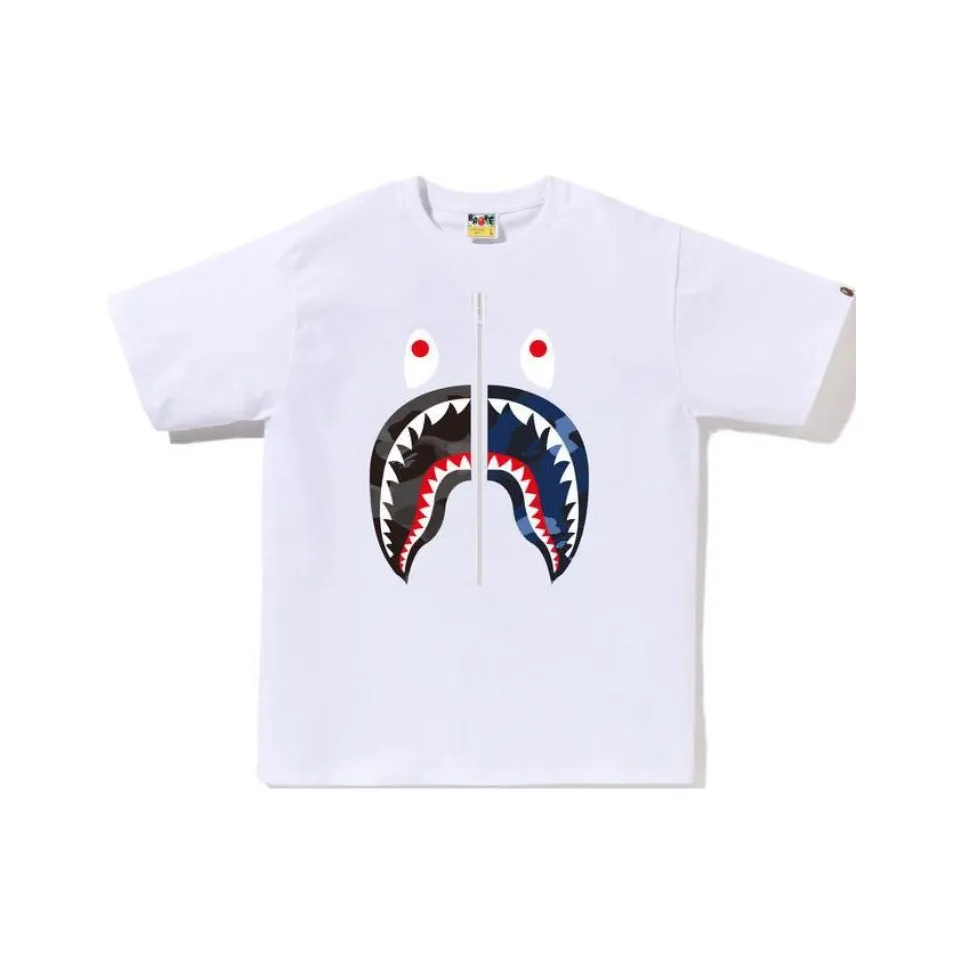 Bape Abc Camo Rebuild Shark Tee