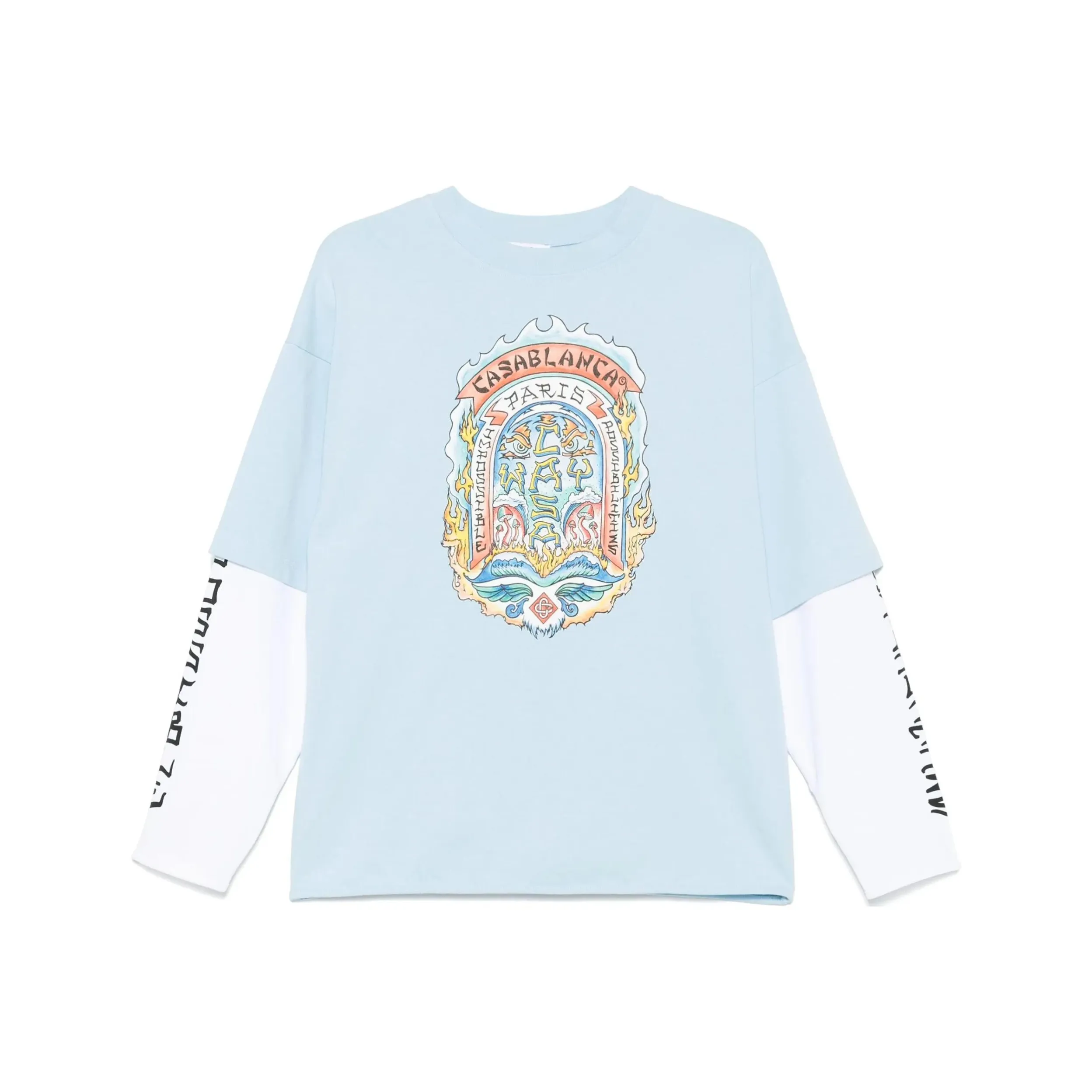 CASABLANCA Casa Way Skate T shirt