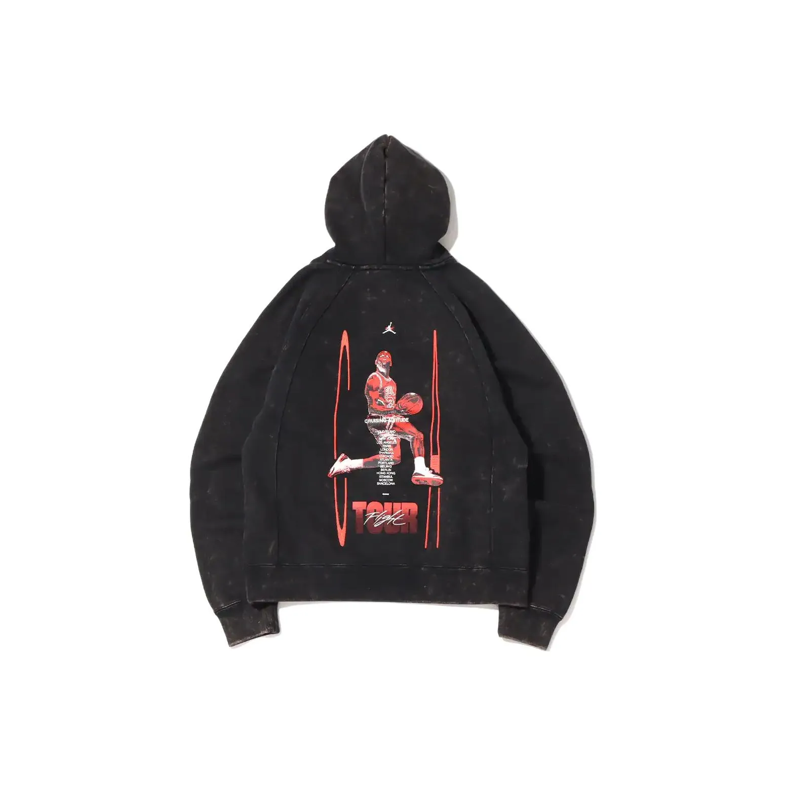 JORDAN Черный Мужской Свитшот