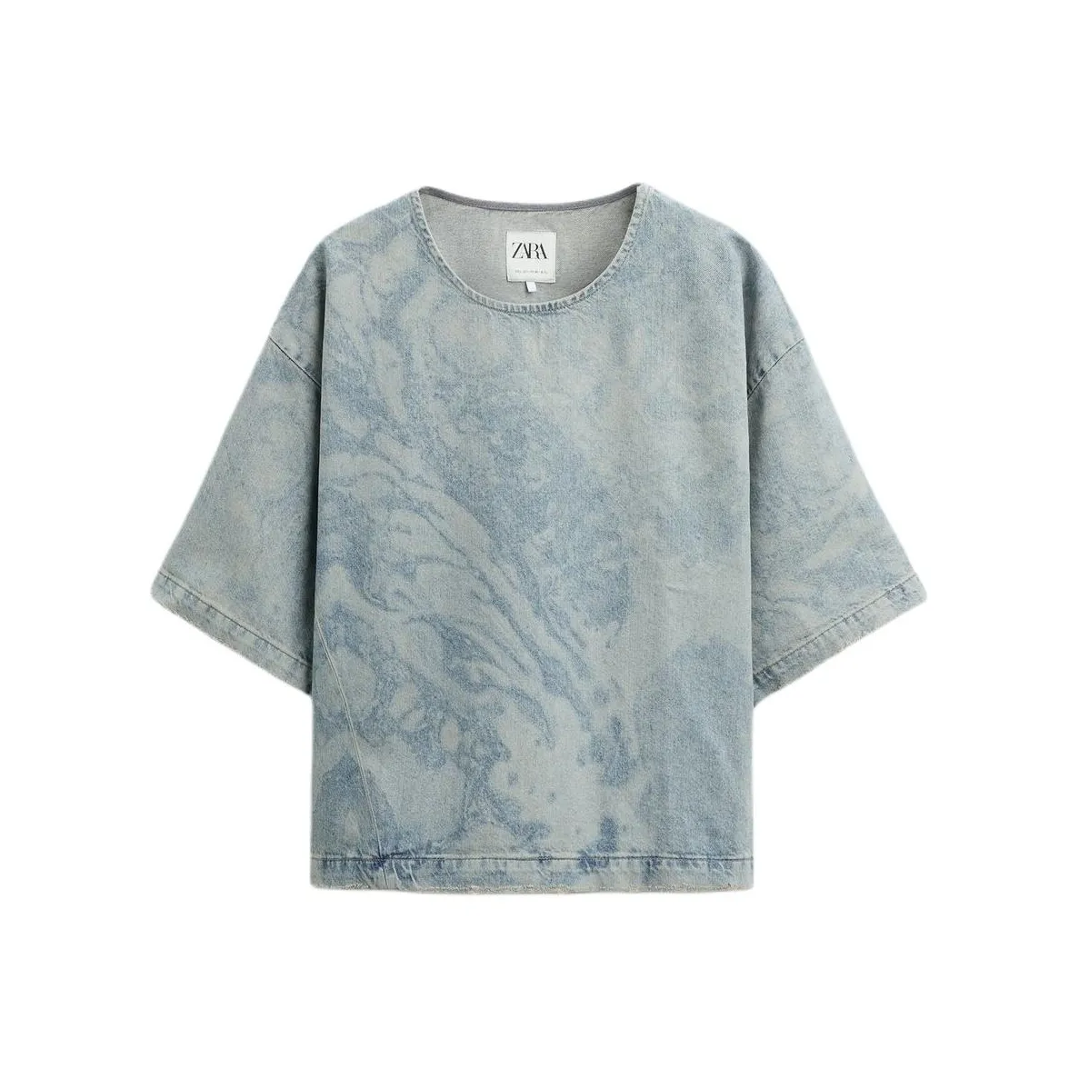 ZARA T Shirts Men's Blue