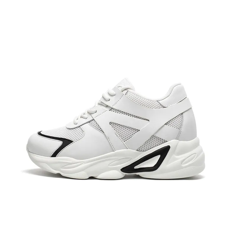 He Jinchang Износостойкий Низкий Топ Кэжуал Женский Белый