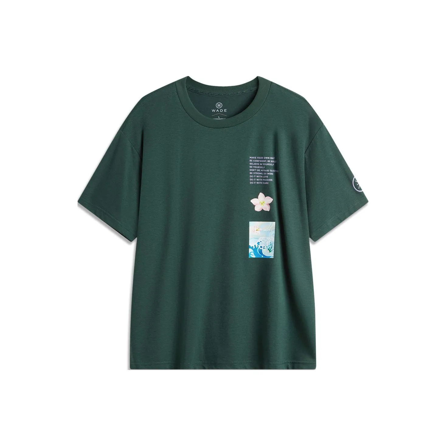 LiNing T Shirt Men's Gothic Green