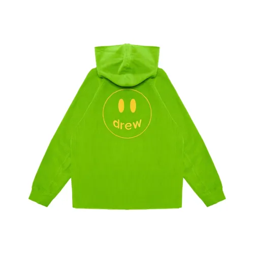 Drew House Smiley Collection Лаймово-зеленый Унисекс Свитшоты