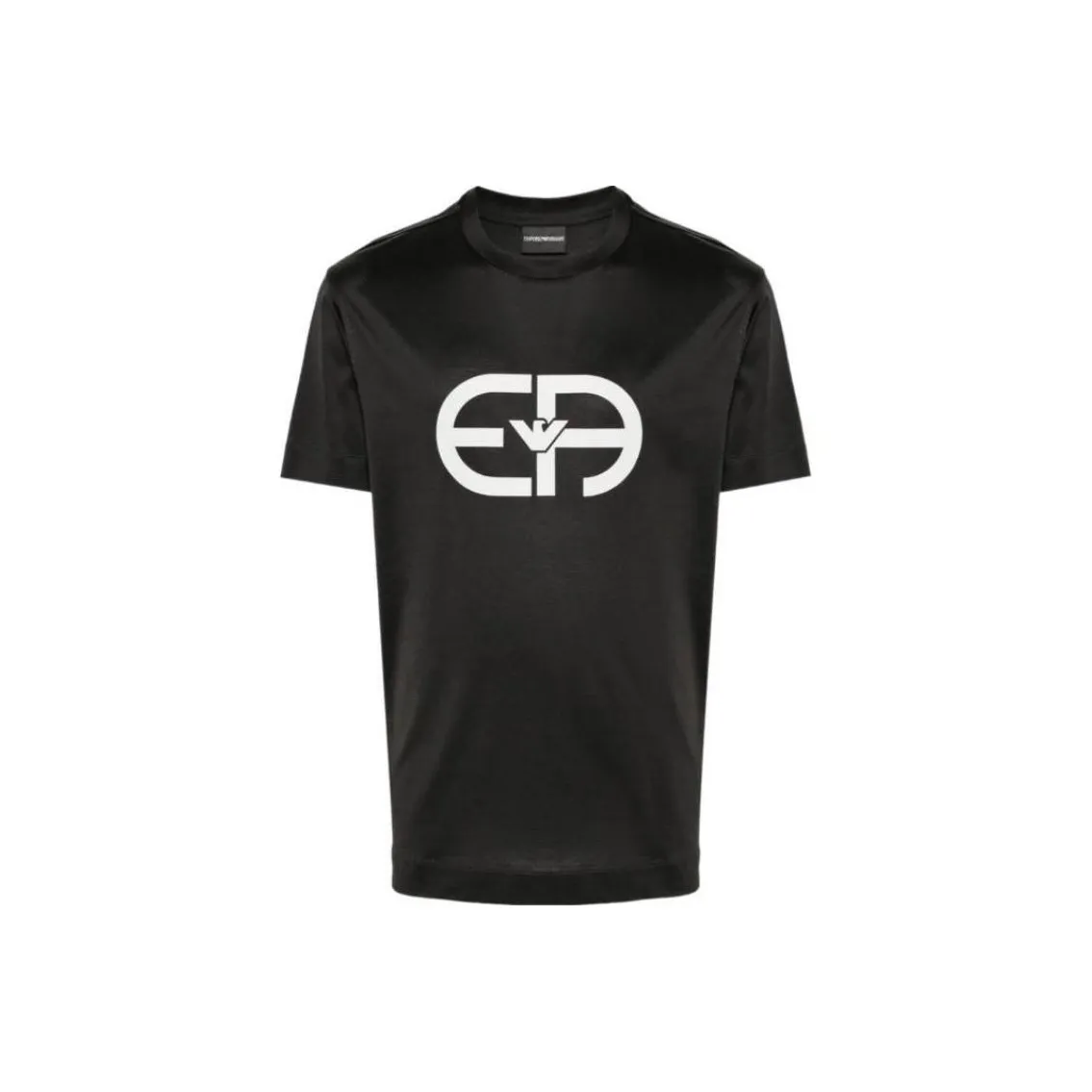 EMPORIO ARMANI Logo print Crew neck T shirt