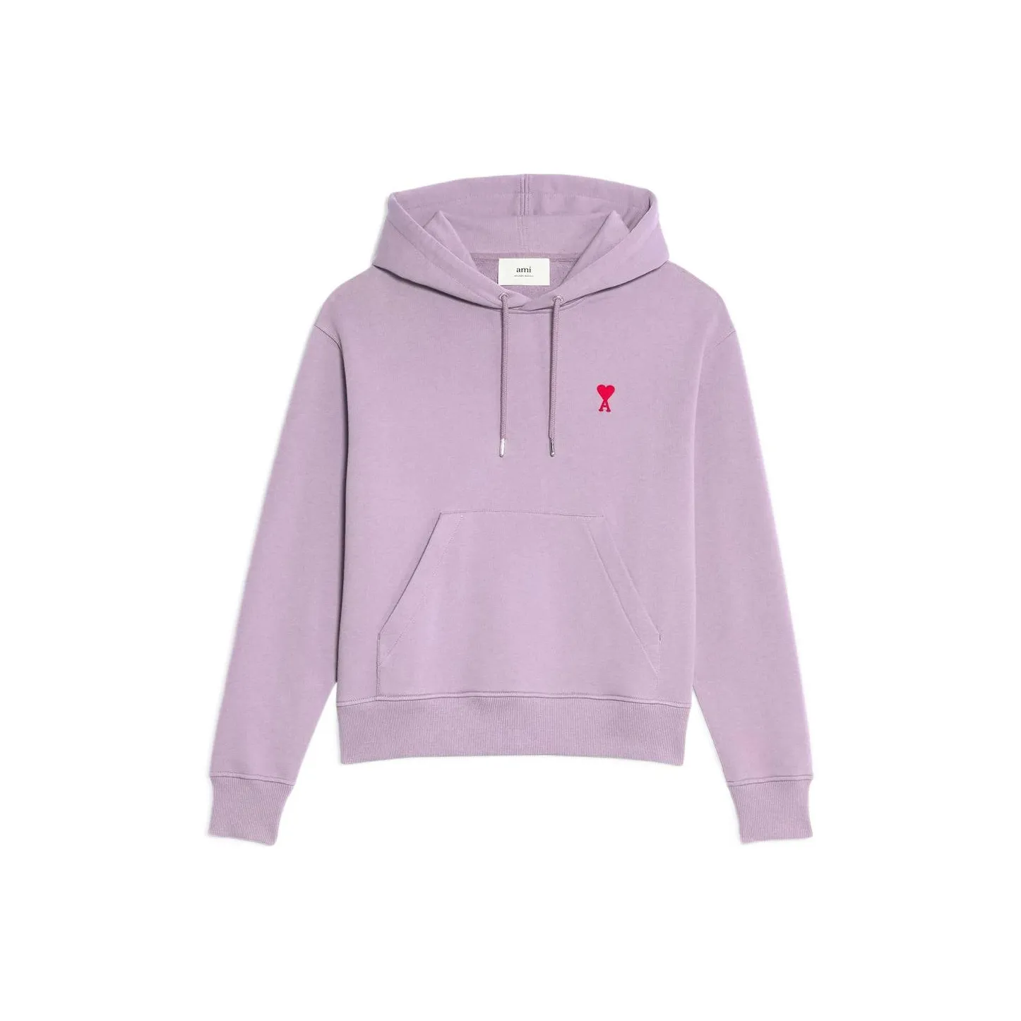 Ami Small A Heart Popover Hoodie