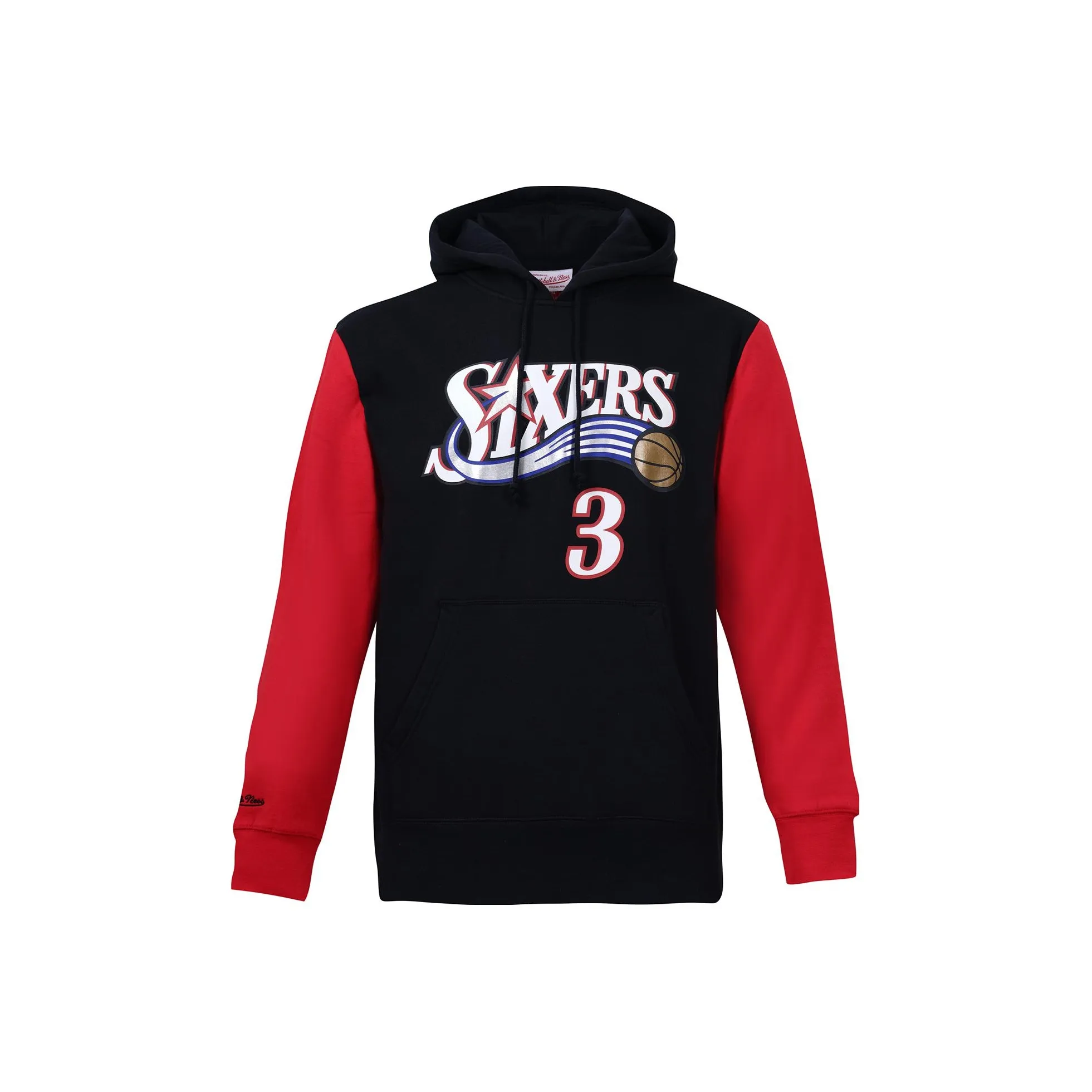MITCHELL NESS Свитшот Унисекс Черный Красный