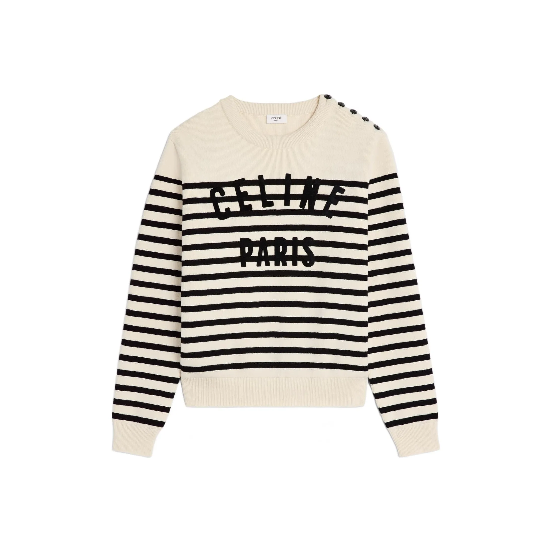CELINE T-Shirts Men Black