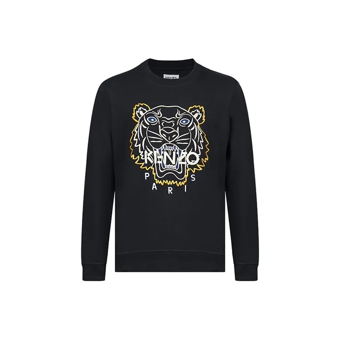 KENZO SS22 Classic Tiger Crew Sweat Black