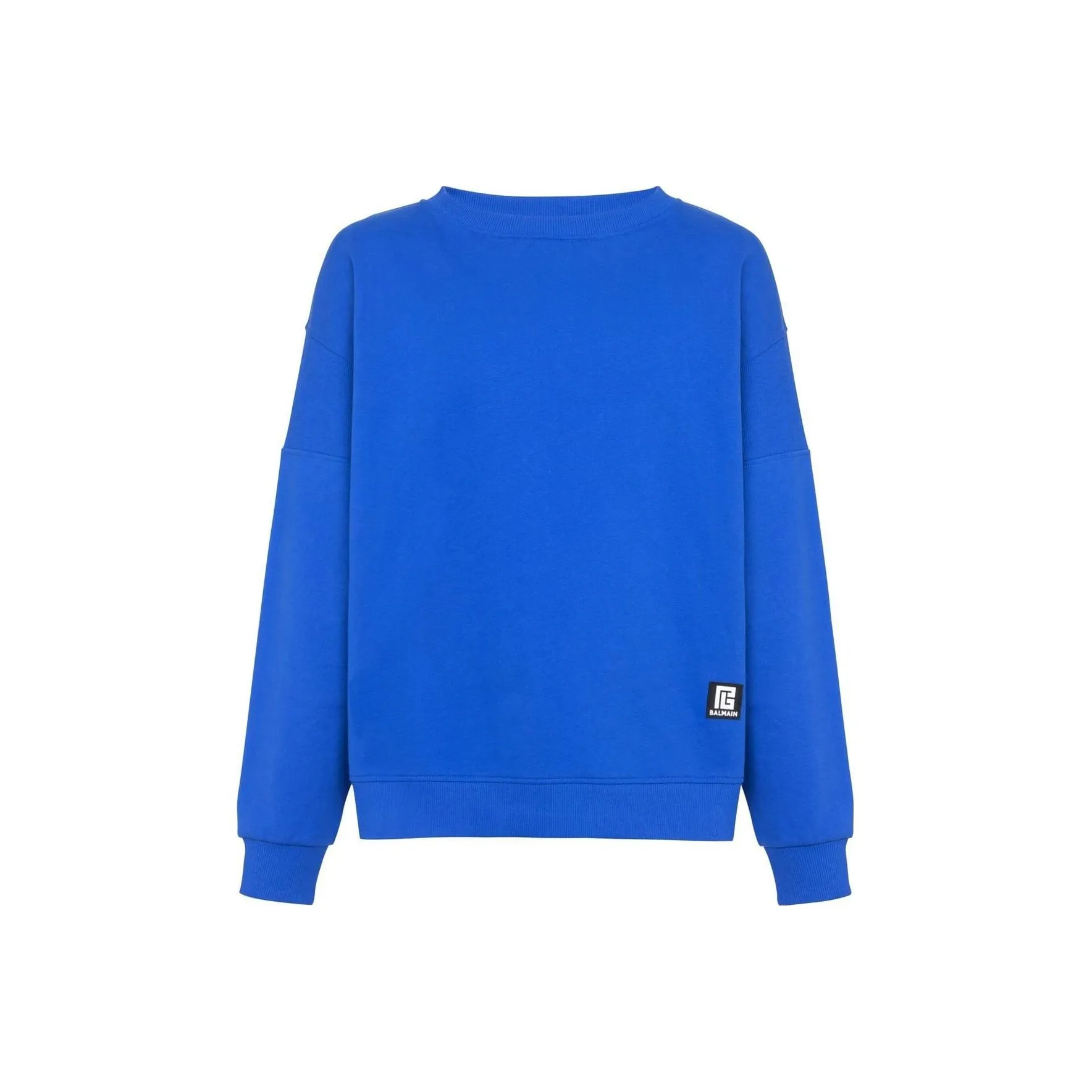 BALMAIN Синий Мужской Свитшот