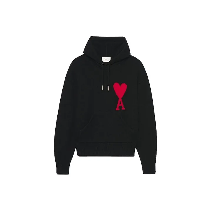 Ami Adc Knitted Hoodie
