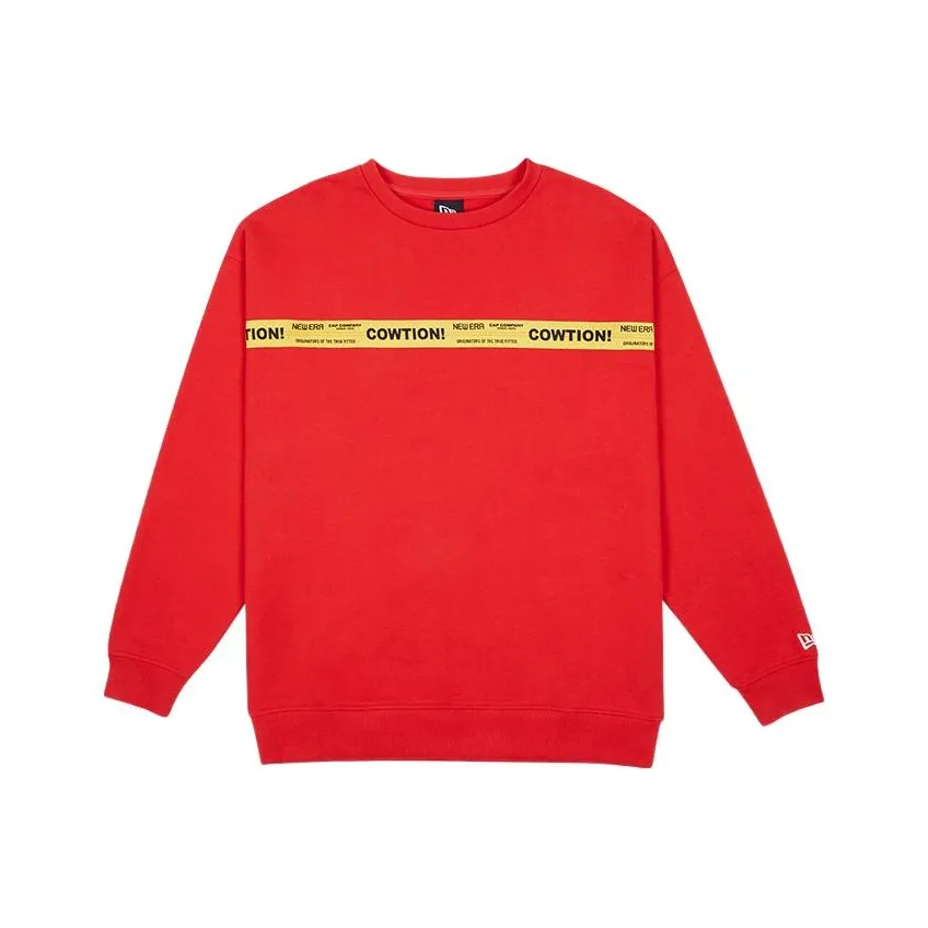 New Era Свитшот Унисекс Малиновый