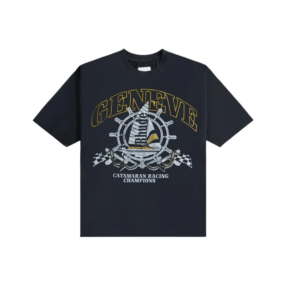 RHUDE Geneve Catamaran Cotton T shirt