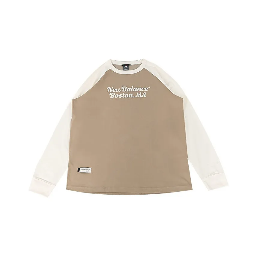 New Balance T-Shirt Мужской Коричневый