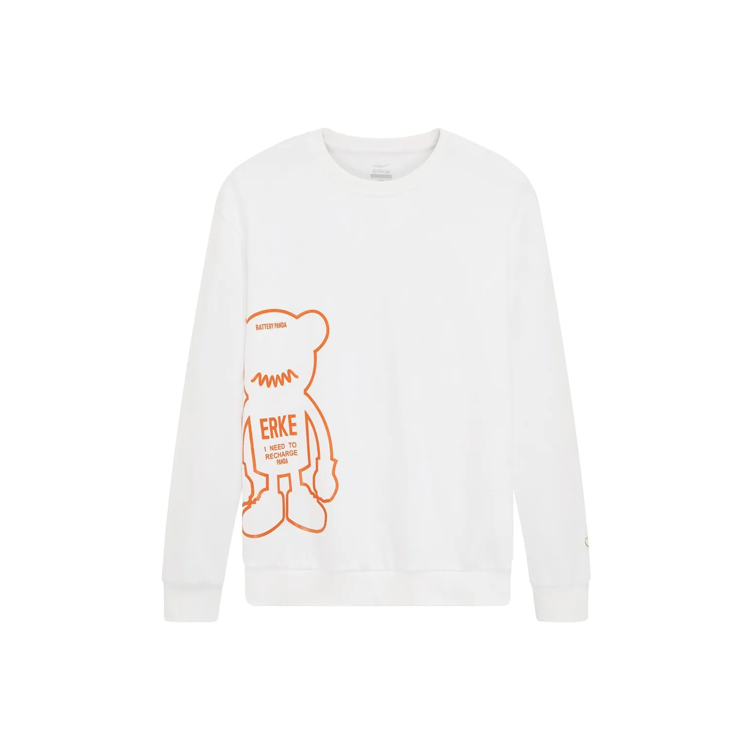 Erke Истинно Белый Мужские Толстовки