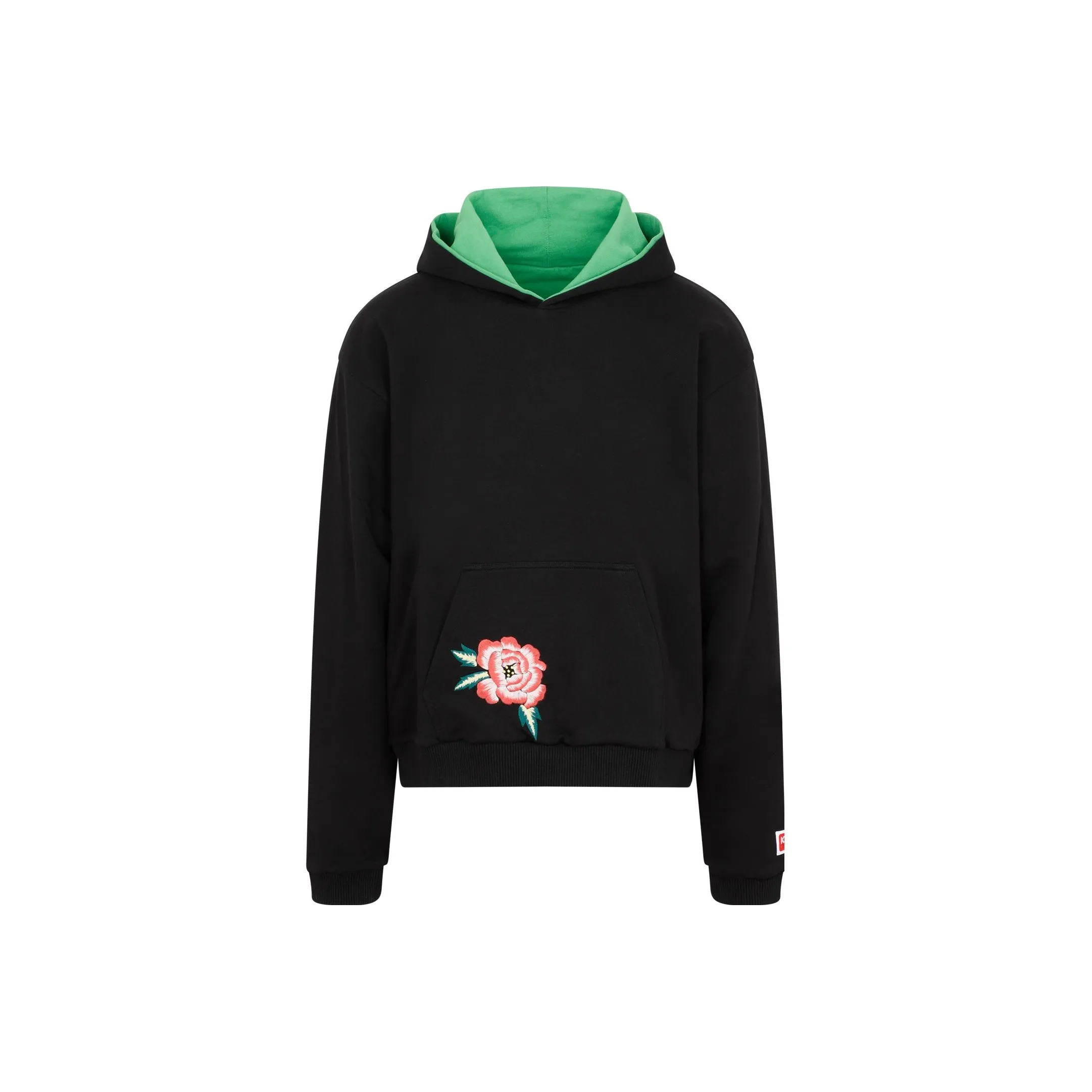 KENZO Embroidered motif Cotton Hoodie