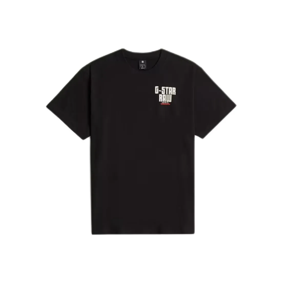 STAR RAW Черная мужская футболка