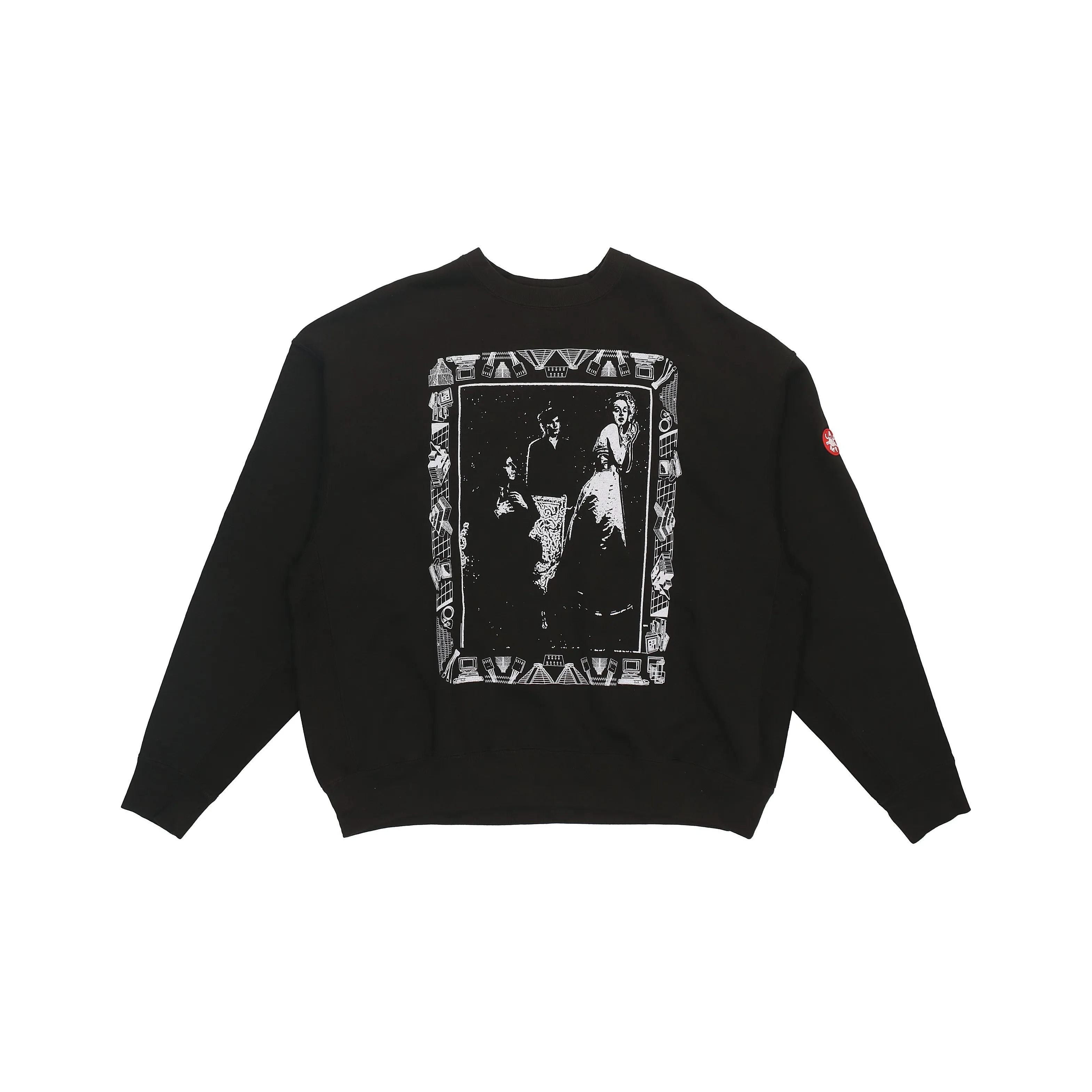 Cav Empt Черный Унисекс Свитшоты