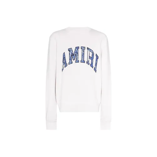 AMIRI Белый Мужские Свитшоты