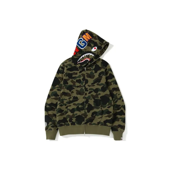 Bape 1st Camo Shark Full Zip Hoodie Hoodie FW22