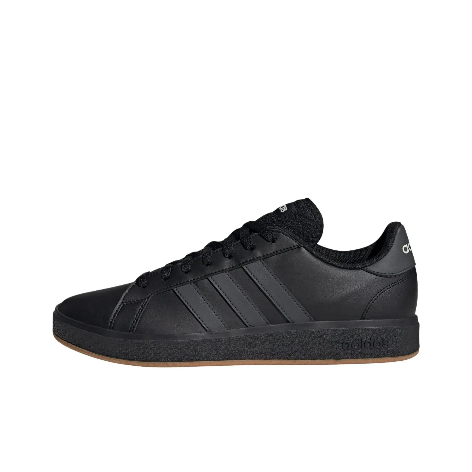 Adidas GRAND COURT Anti Slip Wear Resistant Low Top Skateboard Shoes Men's Black