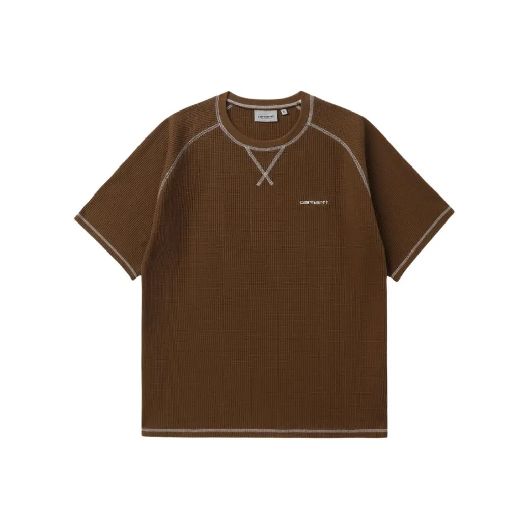 Carhartt WIP SS25 T-Shirt Мужской BWA Кофе