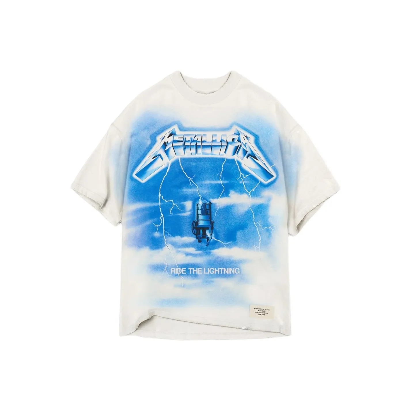 REPRESENT X Metallica Ride The Lightning T shirt
