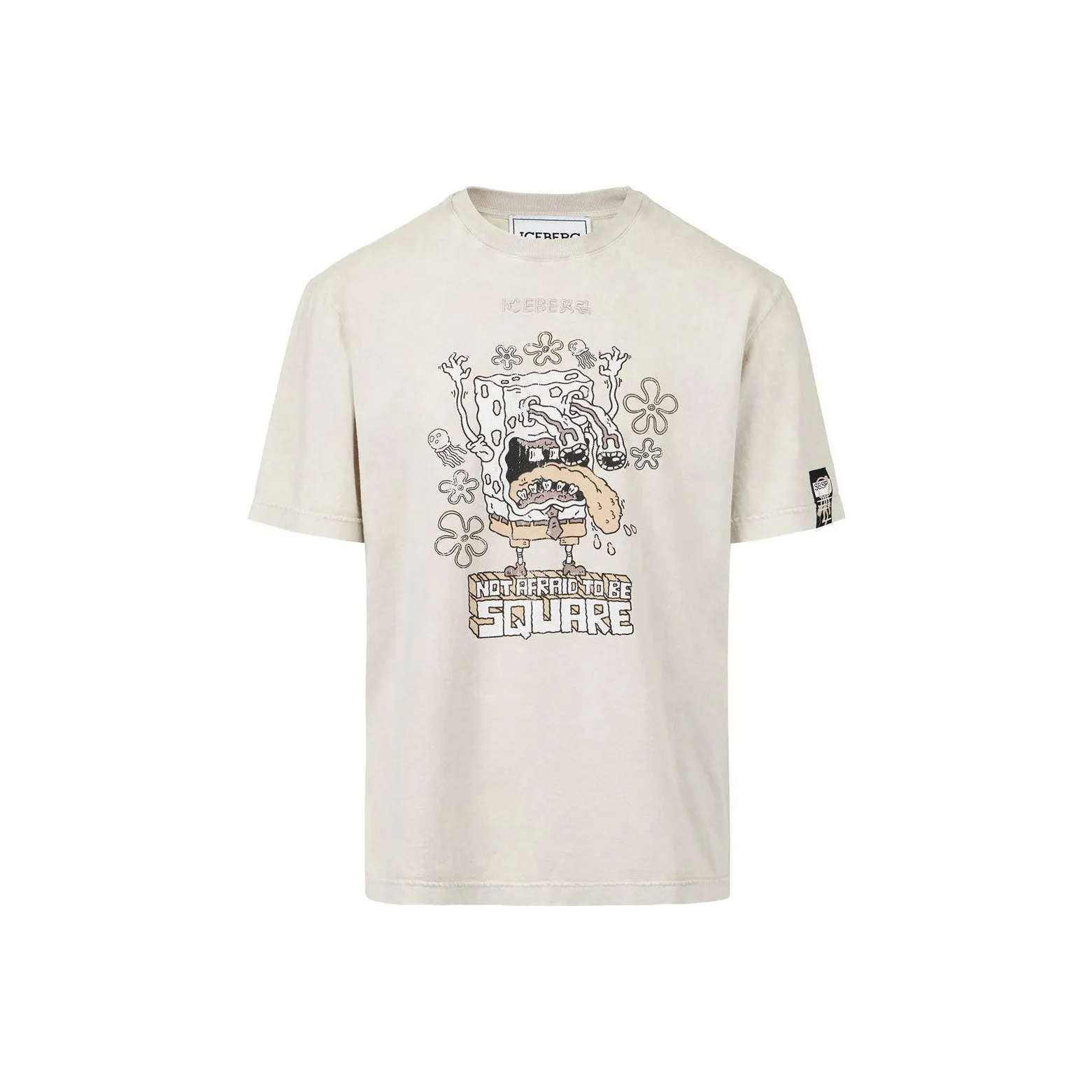 Iceberg Sponge Bob print T shirt