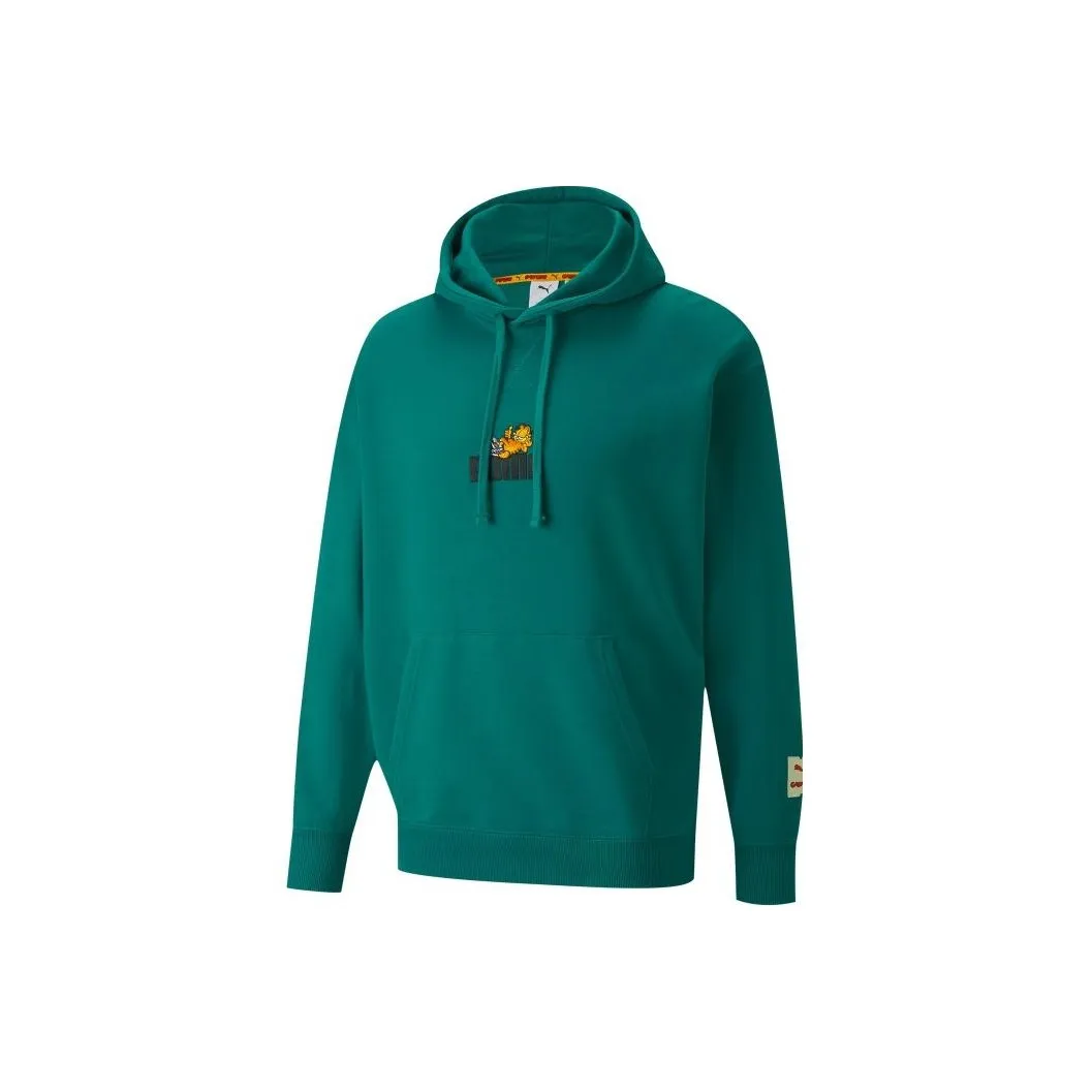 PUMA Толстовка Мужская Озерный Зеленый