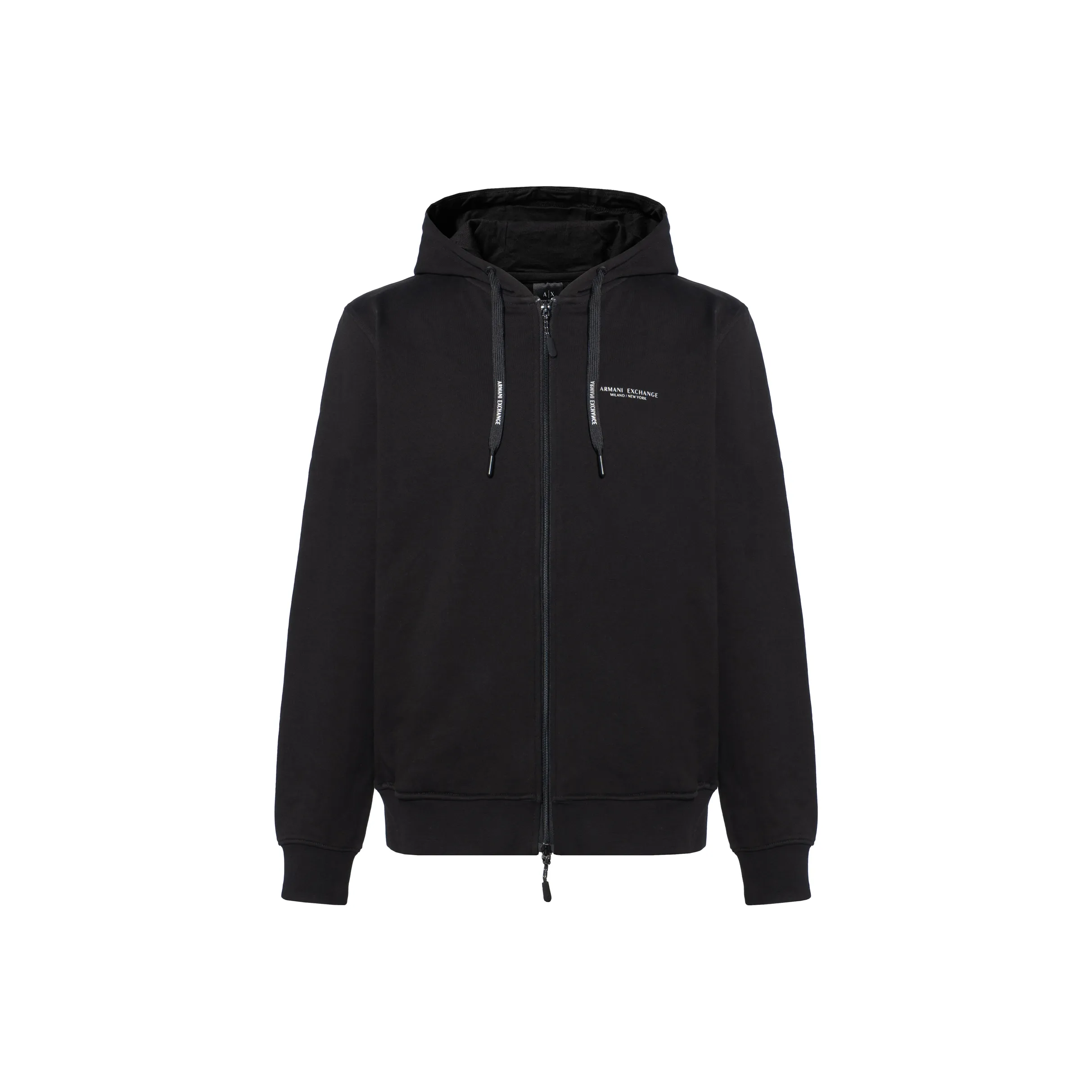 ARMANI EXCHANGE Logo print Zip front Hoodie