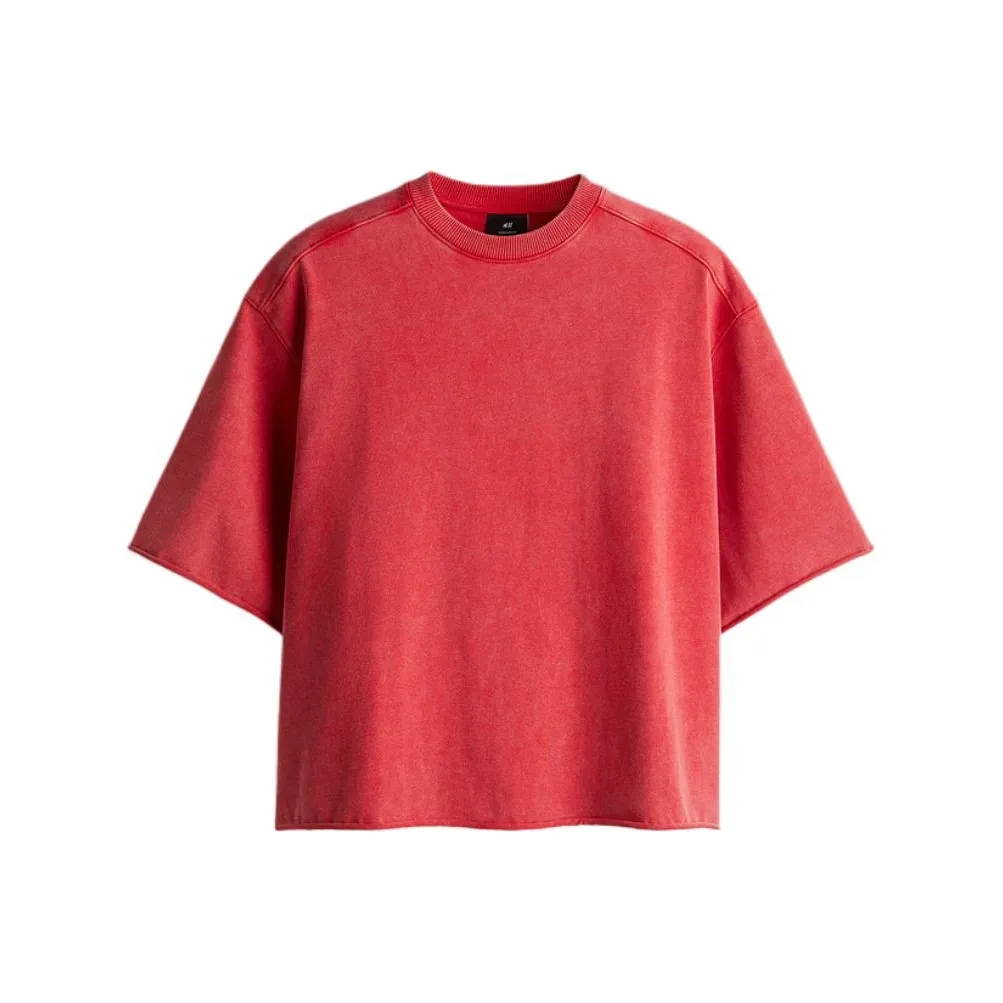 H&M T Shirts Men Red