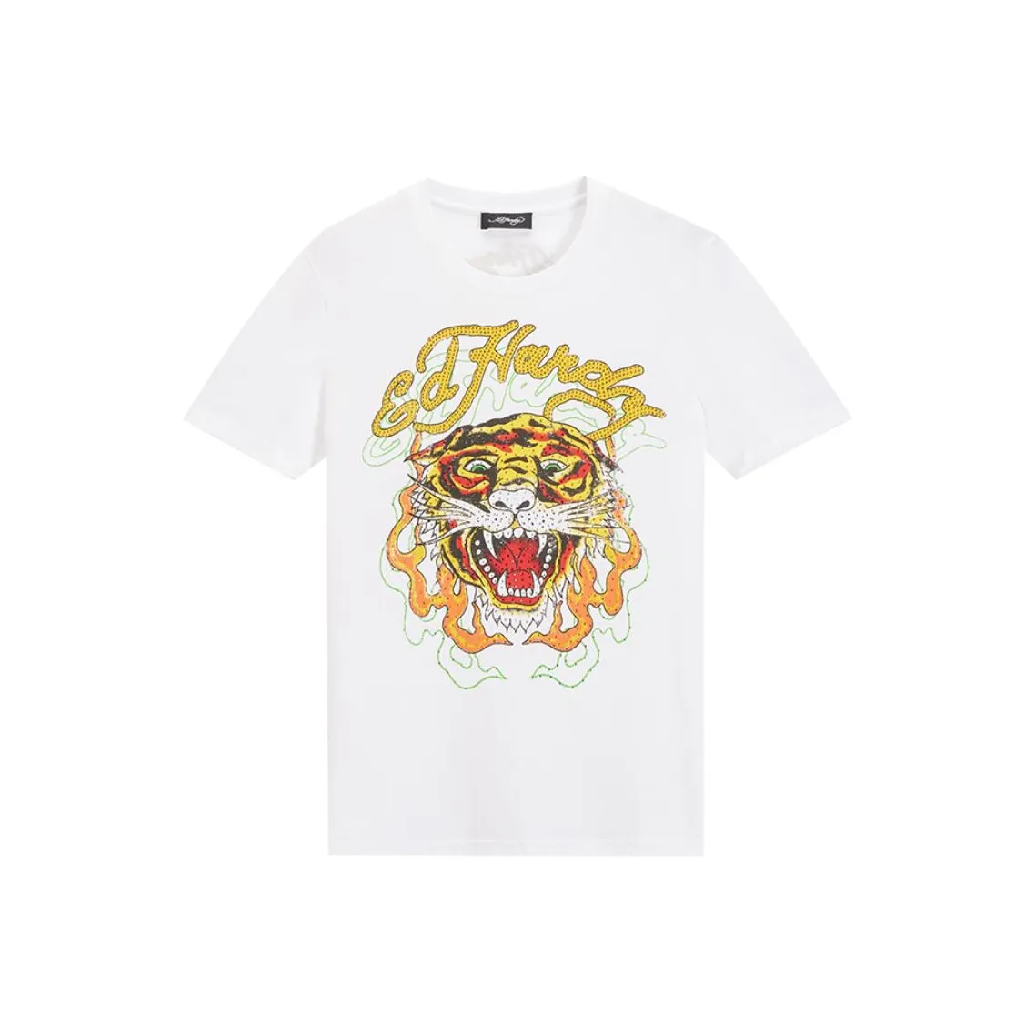 Ed Hardy Белый Мужской T-Рубашки