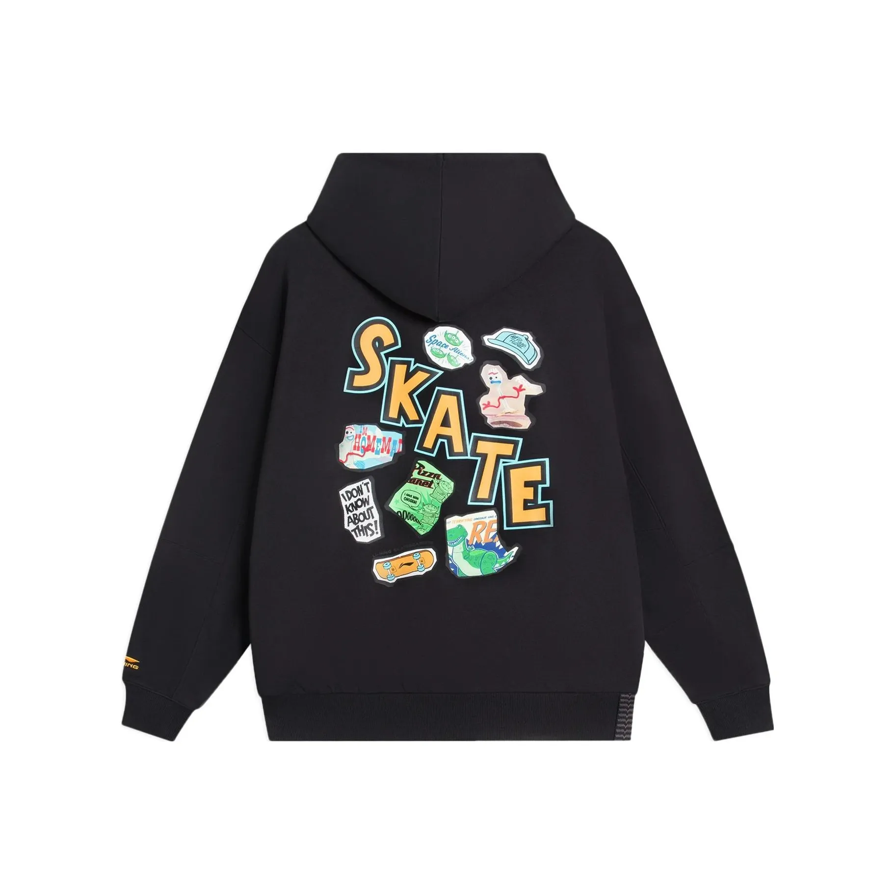 Disney X LINING Li Ning Disney Toy Story Sweatshirts Unisex Black
