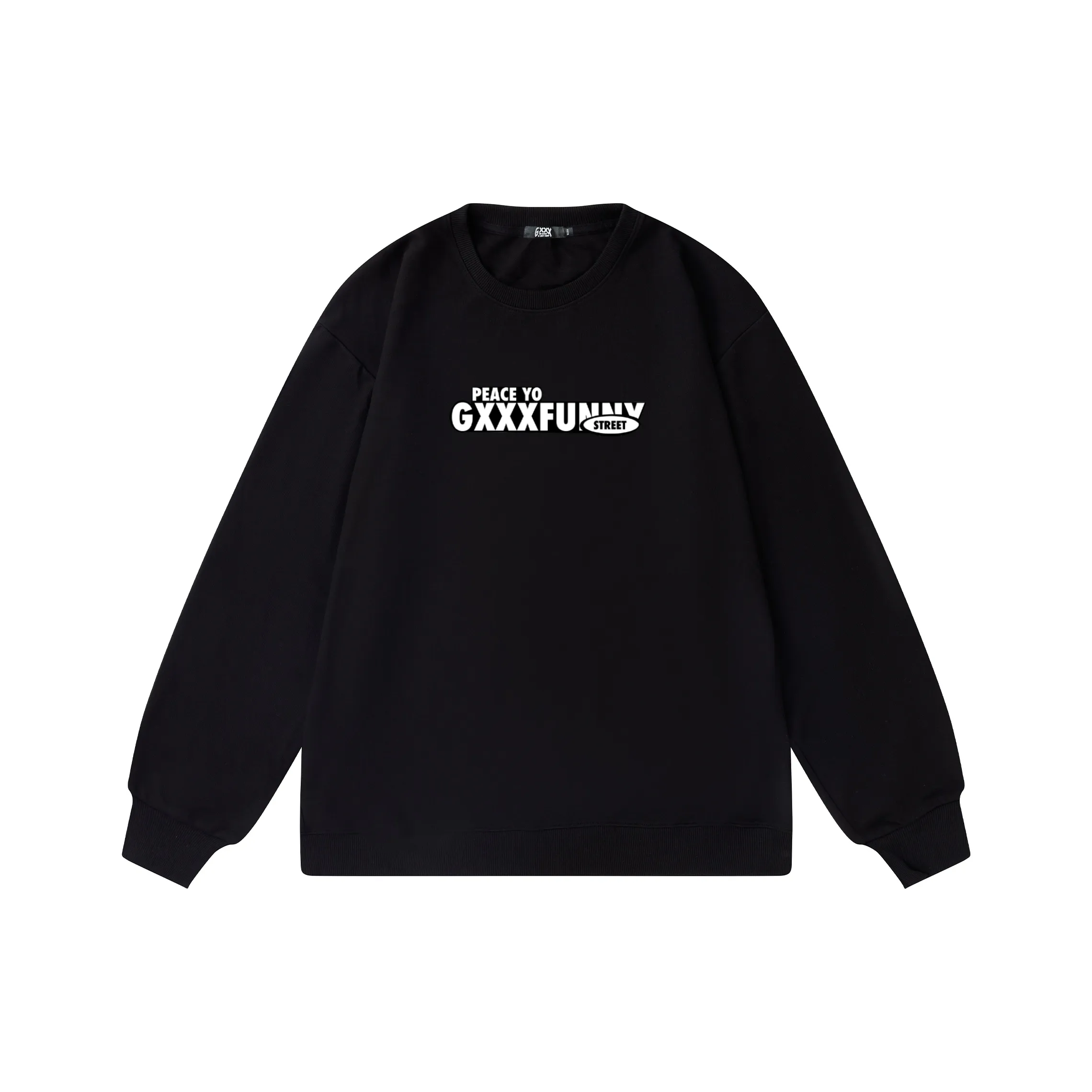 GXXX Осенний Зимний Комплект Круглый Вырез Красный Свитшот Унисекс