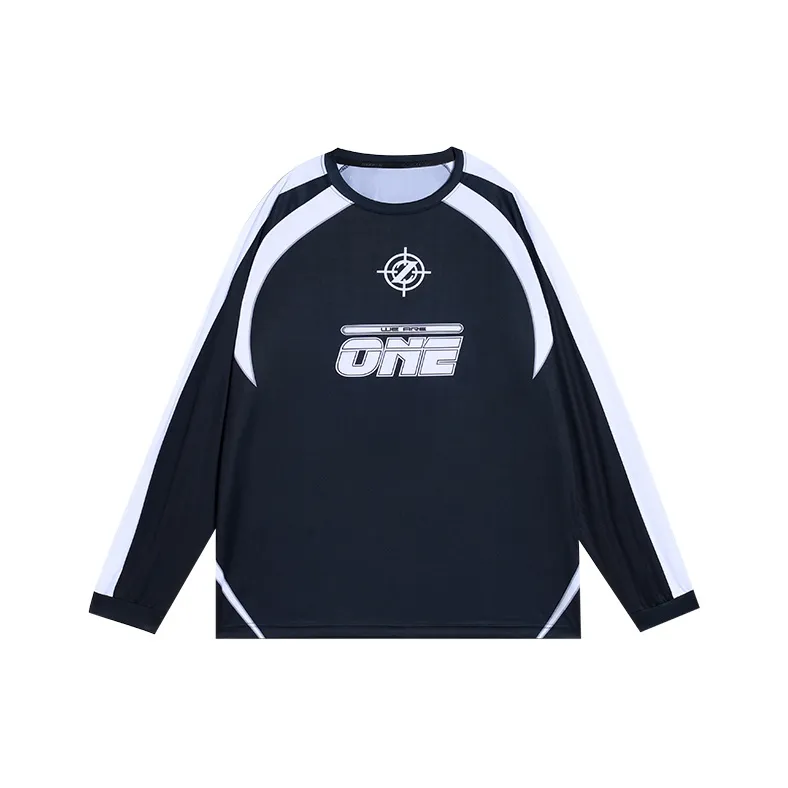 RIGORER Длинный рукав Т-рубашка Унисекс