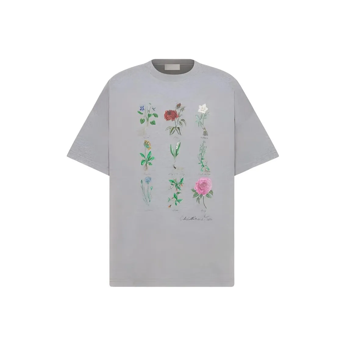 DIOR T Shirts Men's Gray