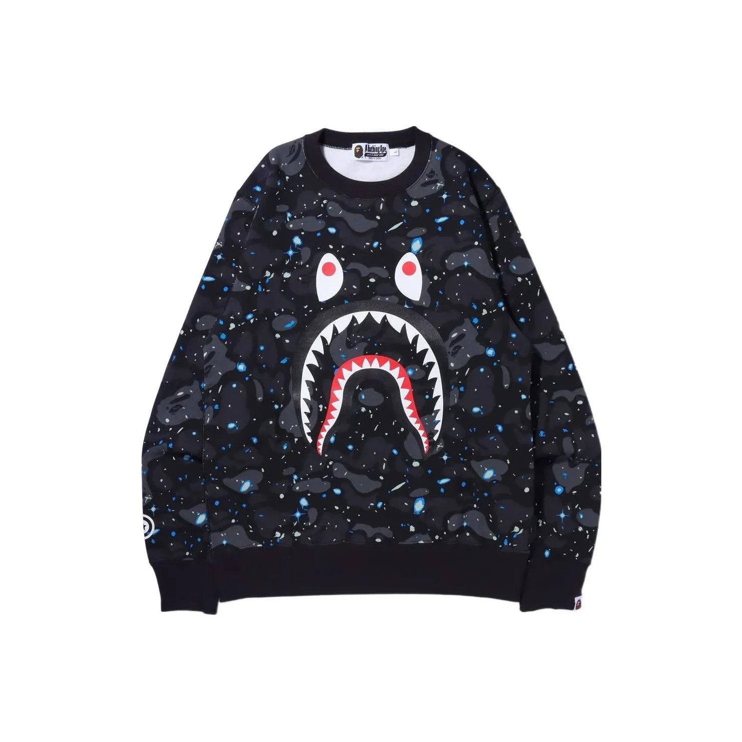 A BATHING APE Shark Series Свитшот Мужской