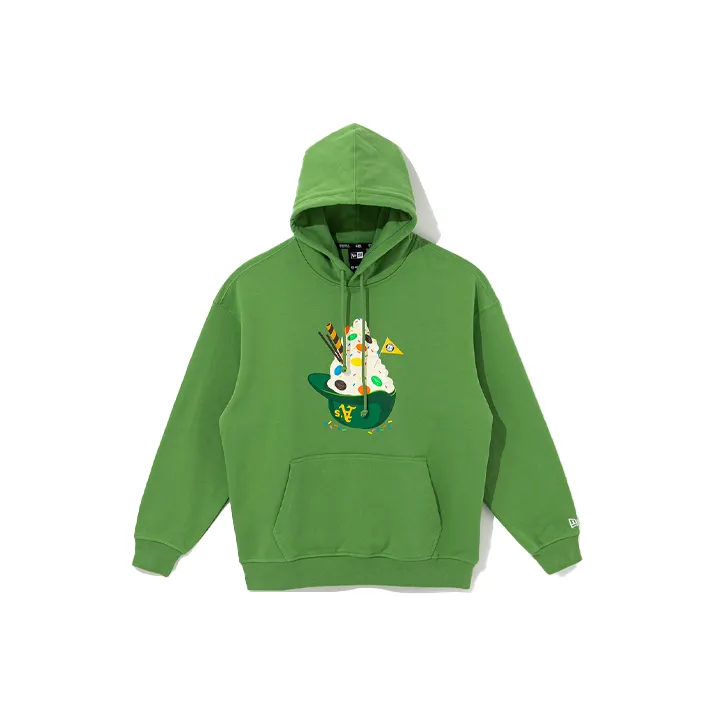 New Era SS22 Свитшот Мужской Зеленый